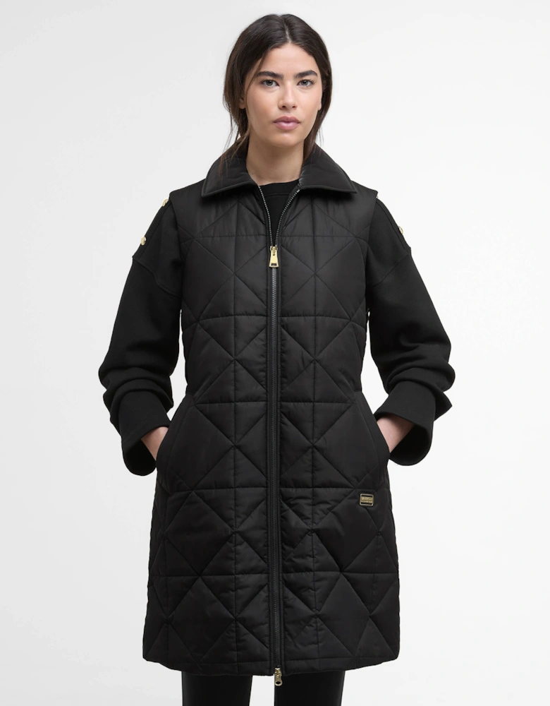 Reno Womens Quilted Gilet - Black
