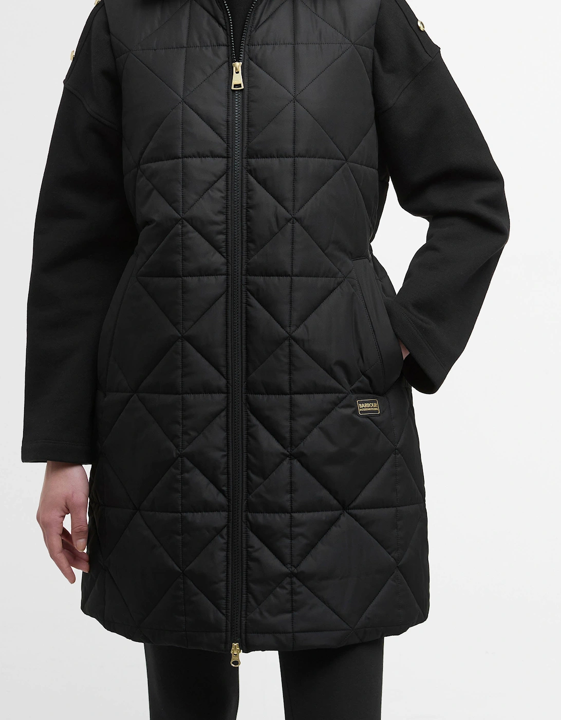Reno Womens Quilted Gilet - Black