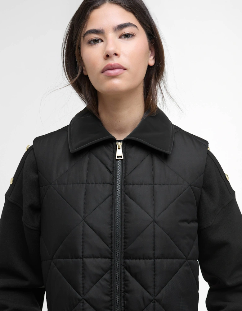 Reno Womens Quilted Gilet - Black