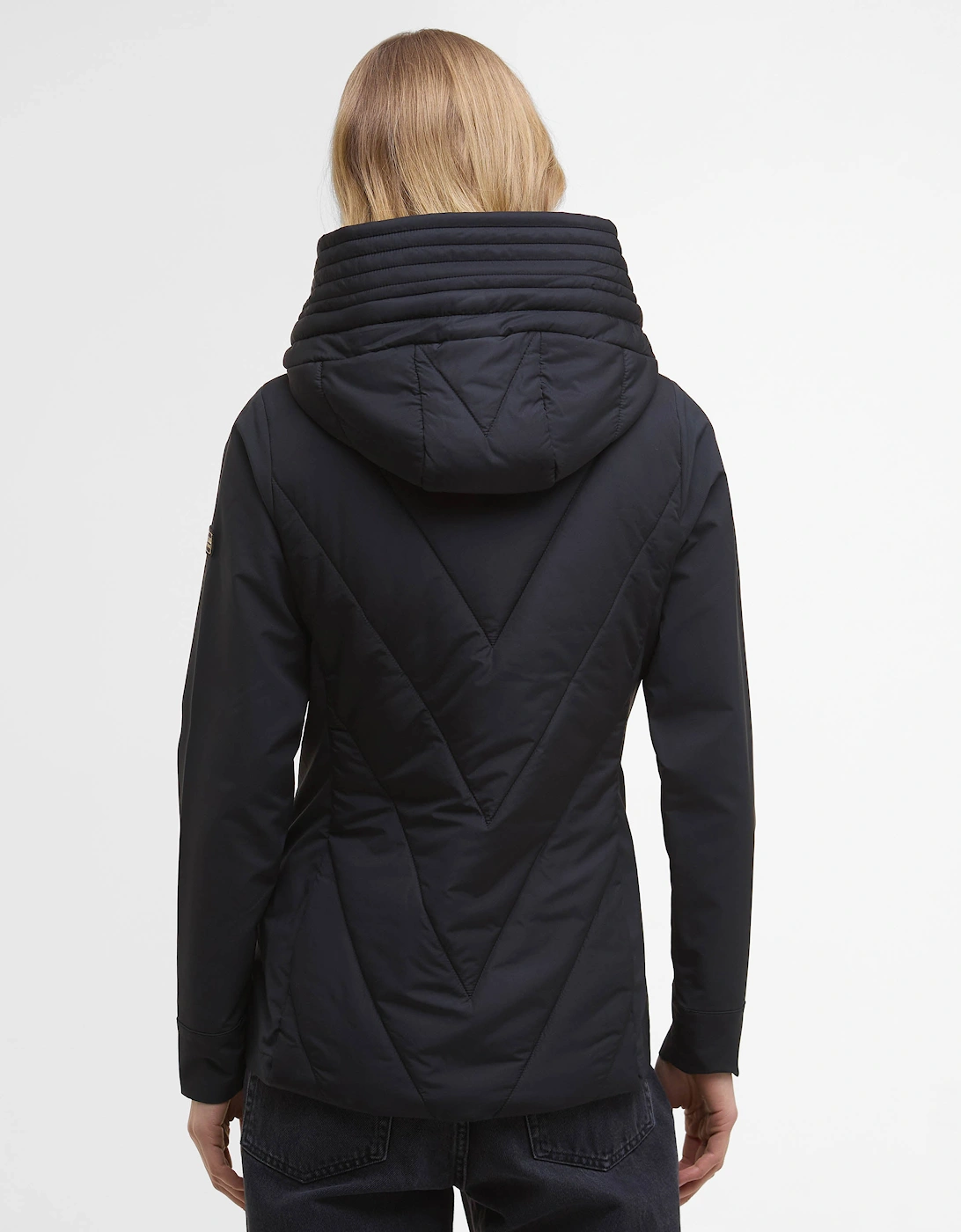 Diablo Womens Quilted Sweat - Black