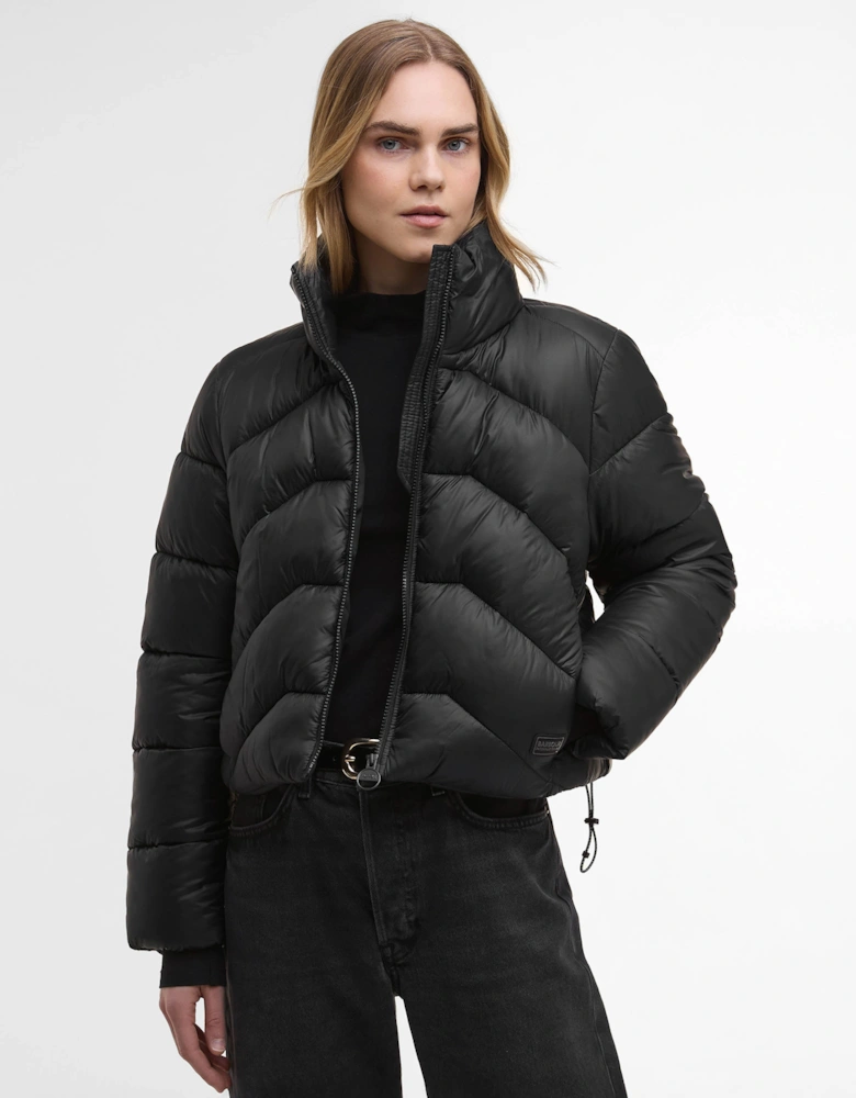 Cali Womens Puffer Jacket - Black