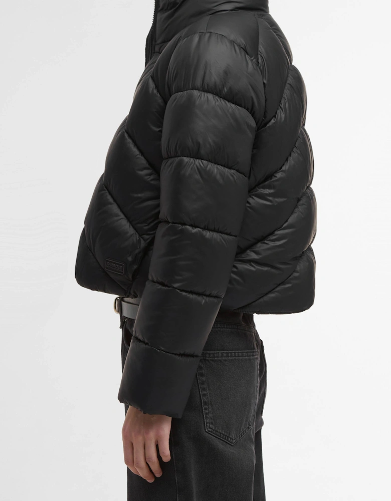Cali Womens Puffer Jacket - Black