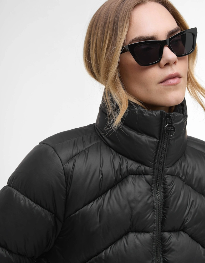 Cali Womens Puffer Jacket - Black
