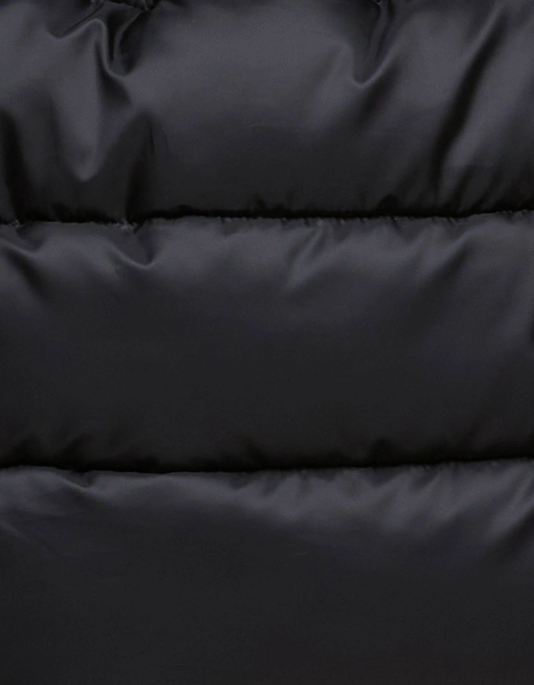 Cher Womens Puffer Jacket - Black