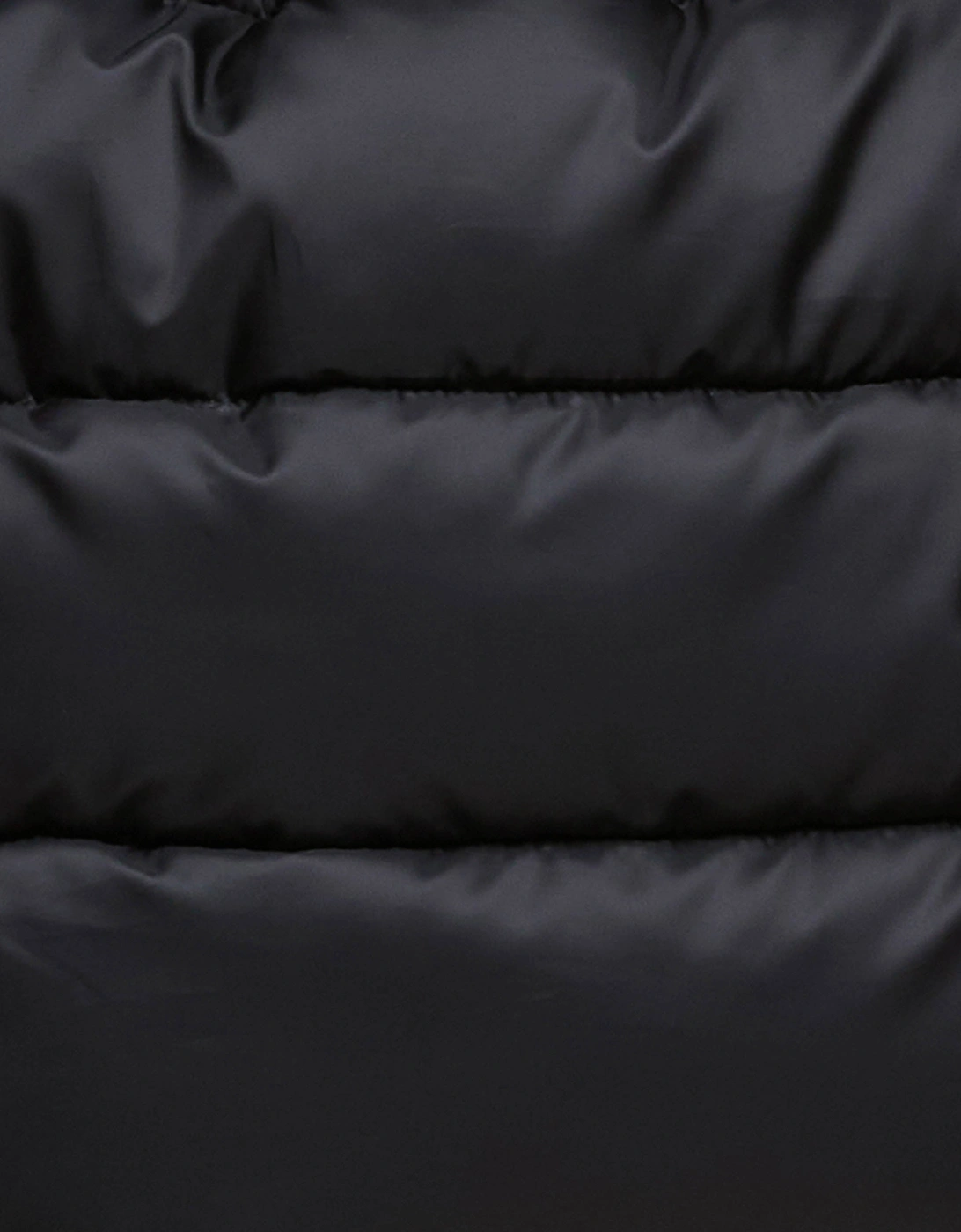 Cher Womens Puffer Jacket - Black