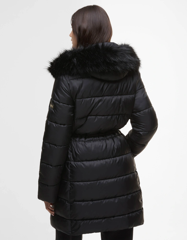 Anastasia Womens Puffer Jacket - Black