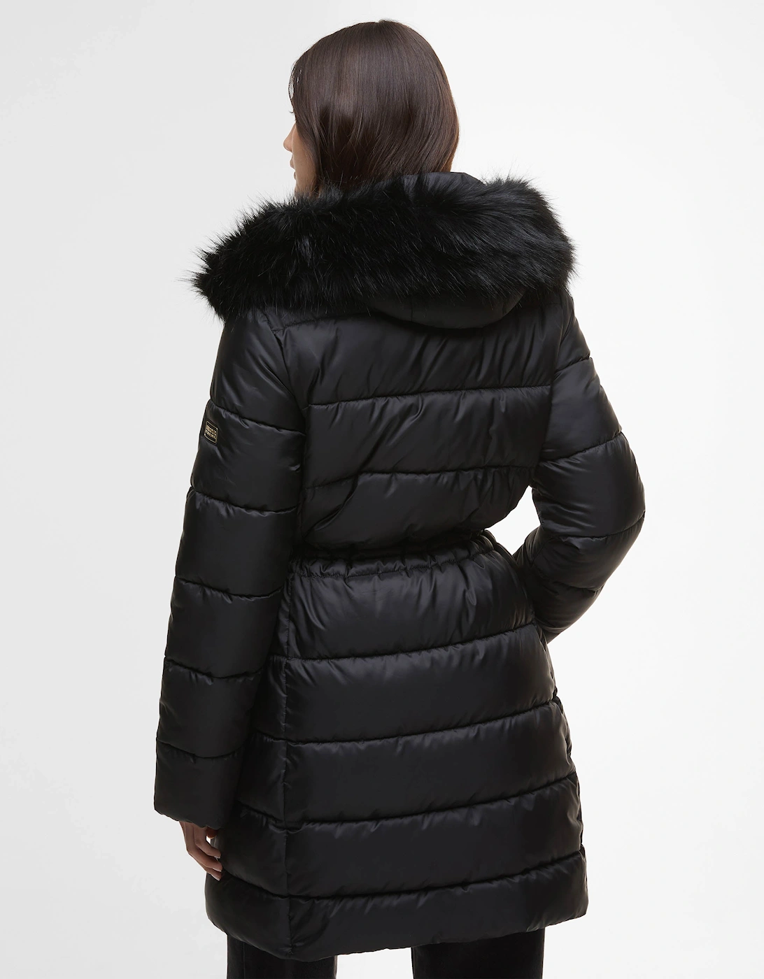 Anastasia Womens Puffer Jacket - Black