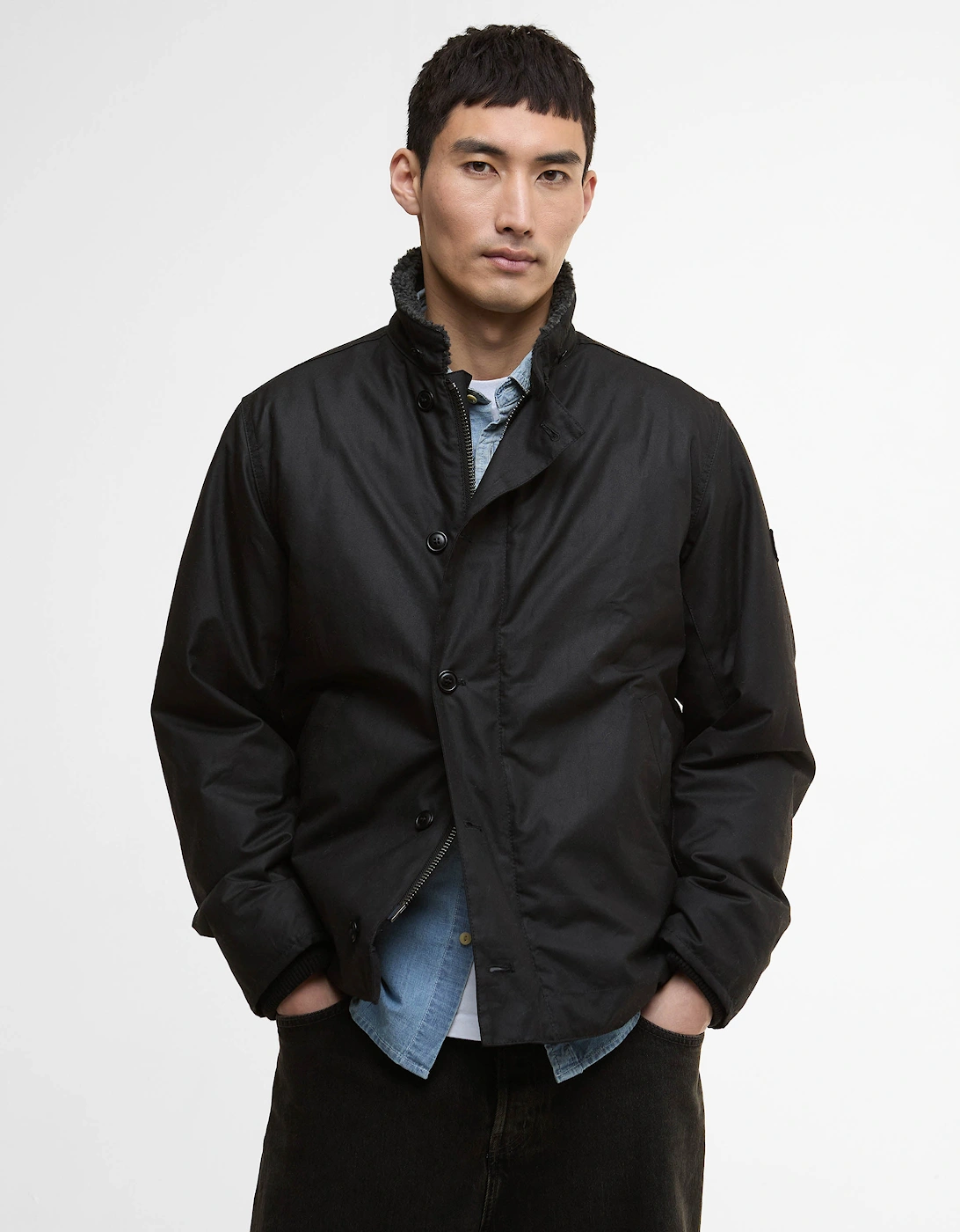 Mayburn Mens Wax Jacket - Black, 9 of 8