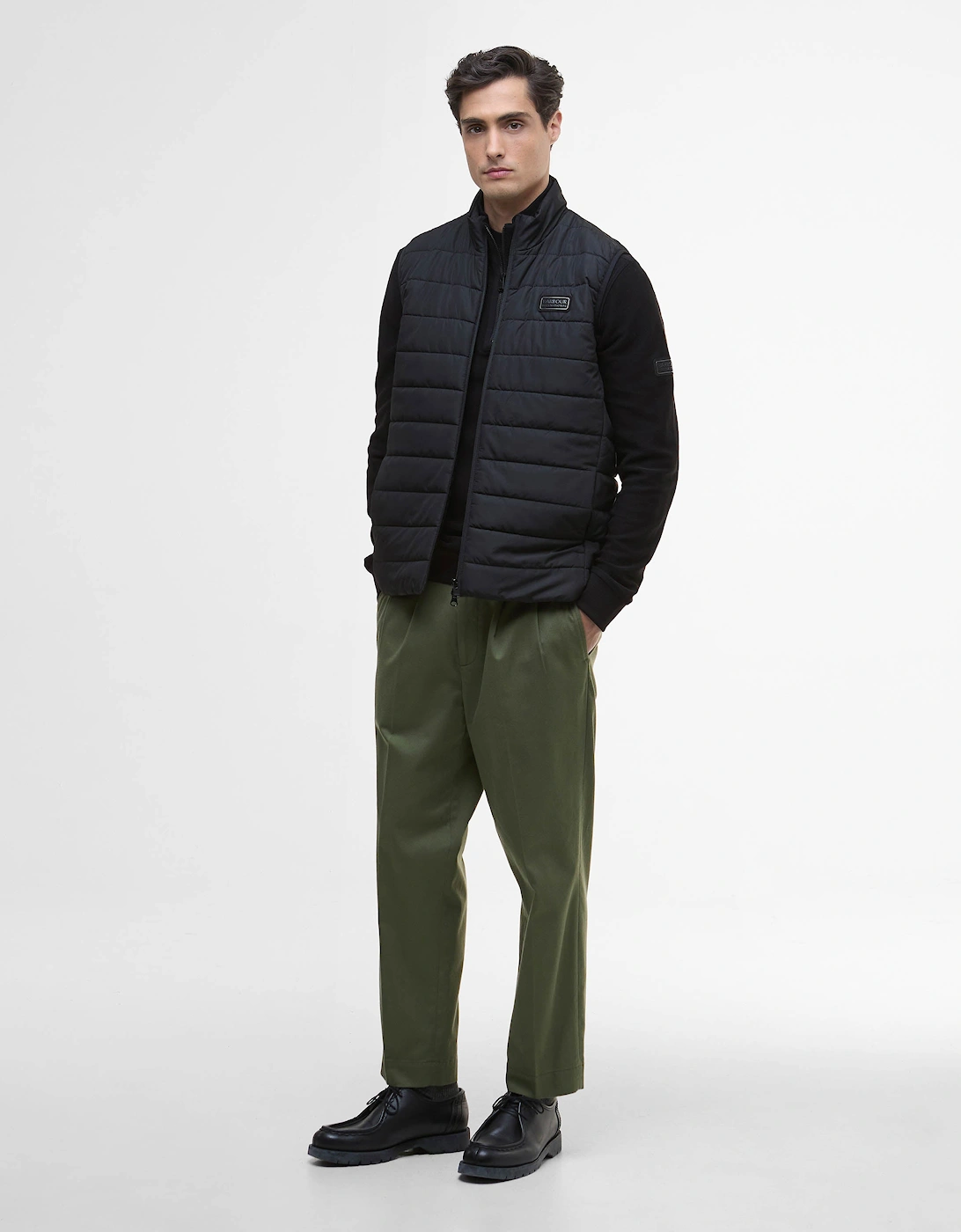Aldon Mens Quilted Gilet - Black