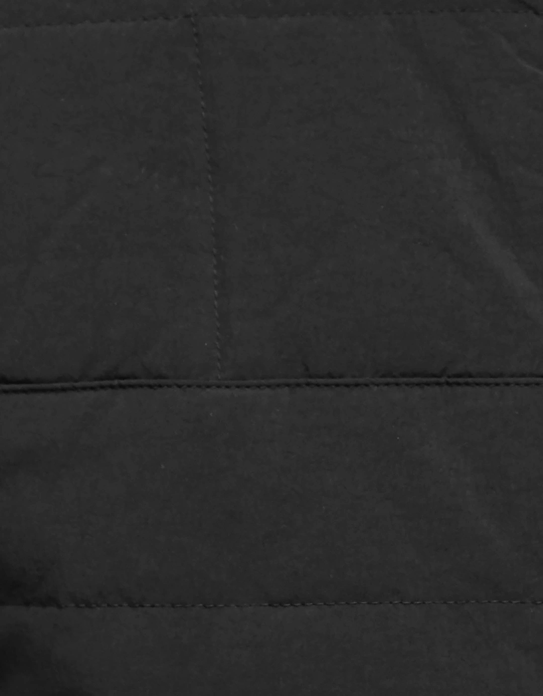 Collins Mens Baffle Quilted Sweat - Black