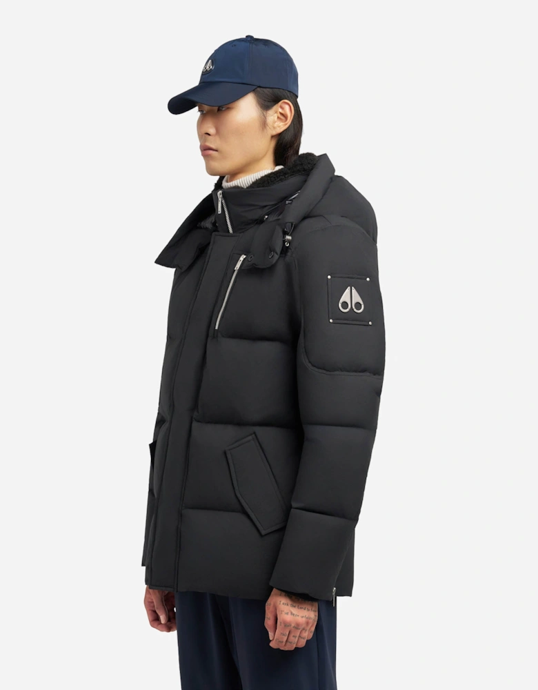 Everest 3Q Mens Puffer Jacket - Black 292