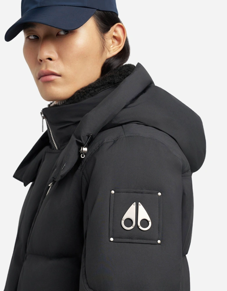 Everest 3Q Mens Puffer Jacket - Black 292