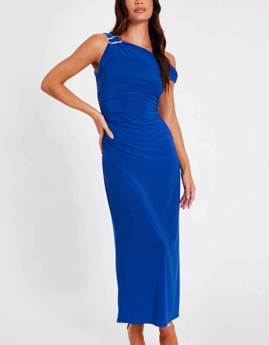 Royal Asymmetric Midaxi Dress, 2 of 1
