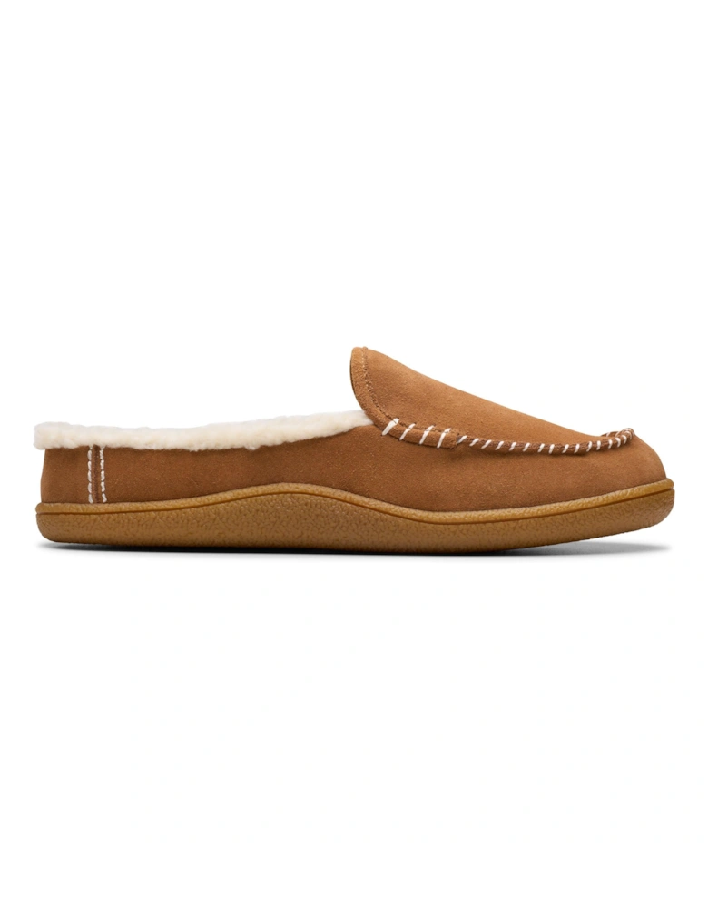 Pilton 2 Craft Tan Suede Slippers,Slip Ons