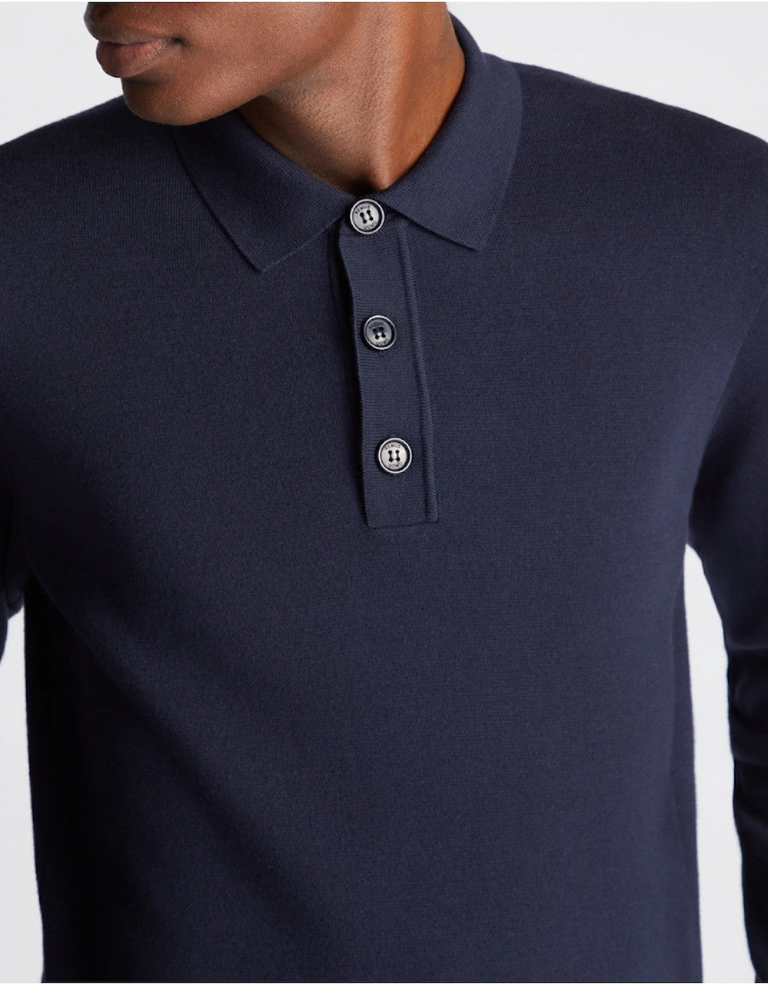 Knitted Polo 78 Navy