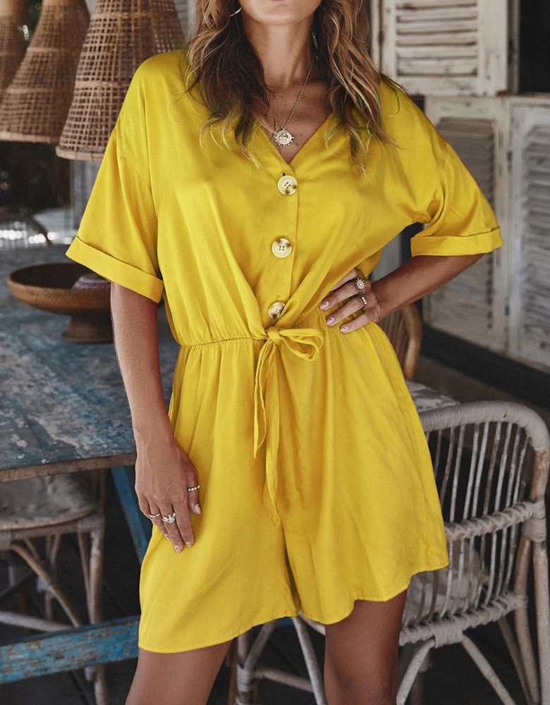 Playsuit In Yellow