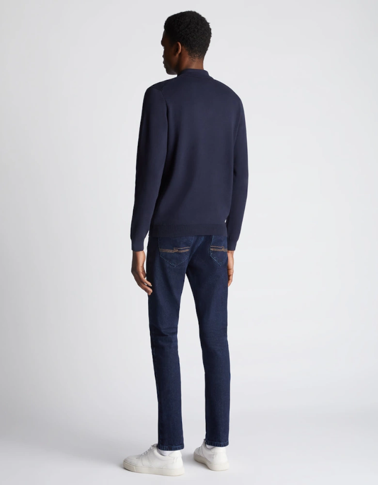 Knitted Polo 78 Navy