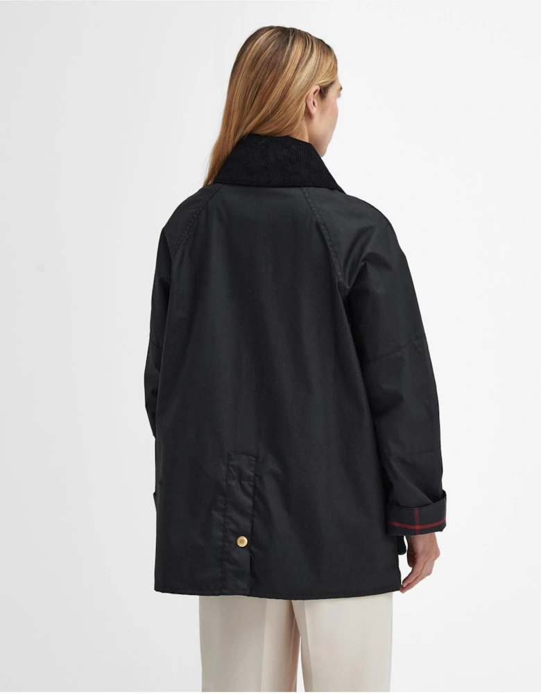 Allerston Womens Wax Jacket - Black/Classic