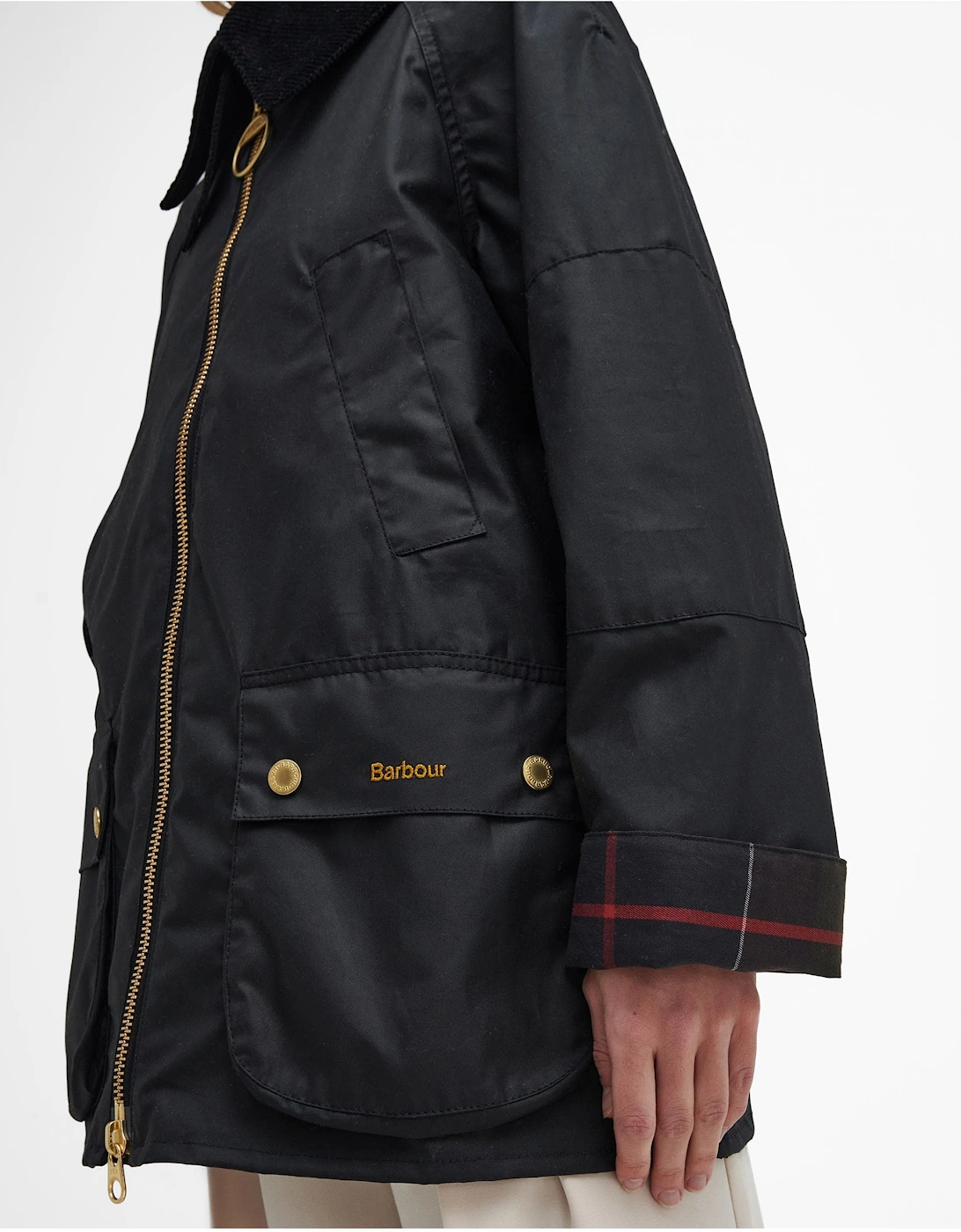 Allerston Womens Wax Jacket - Black/Classic