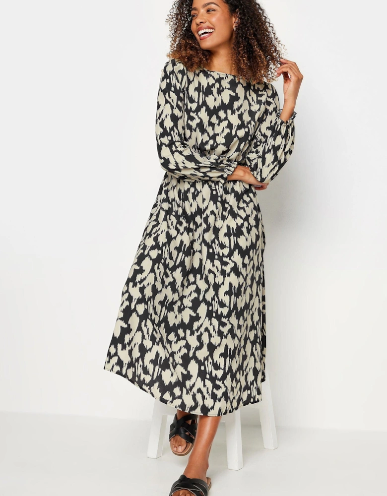 Printed Smock Dress