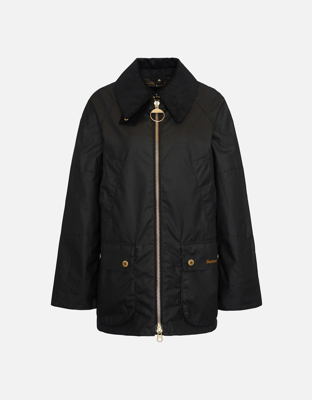 Allerston Womens Wax Jacket - Black/Classic