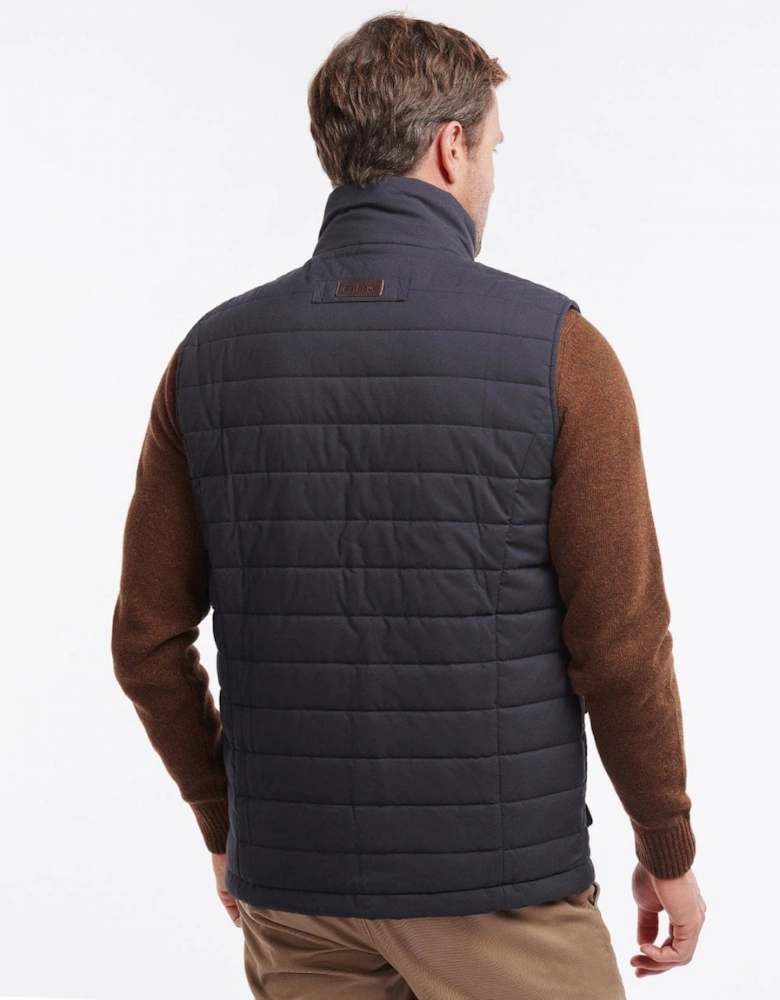 Bradford Mens Padded Gilet - Navy