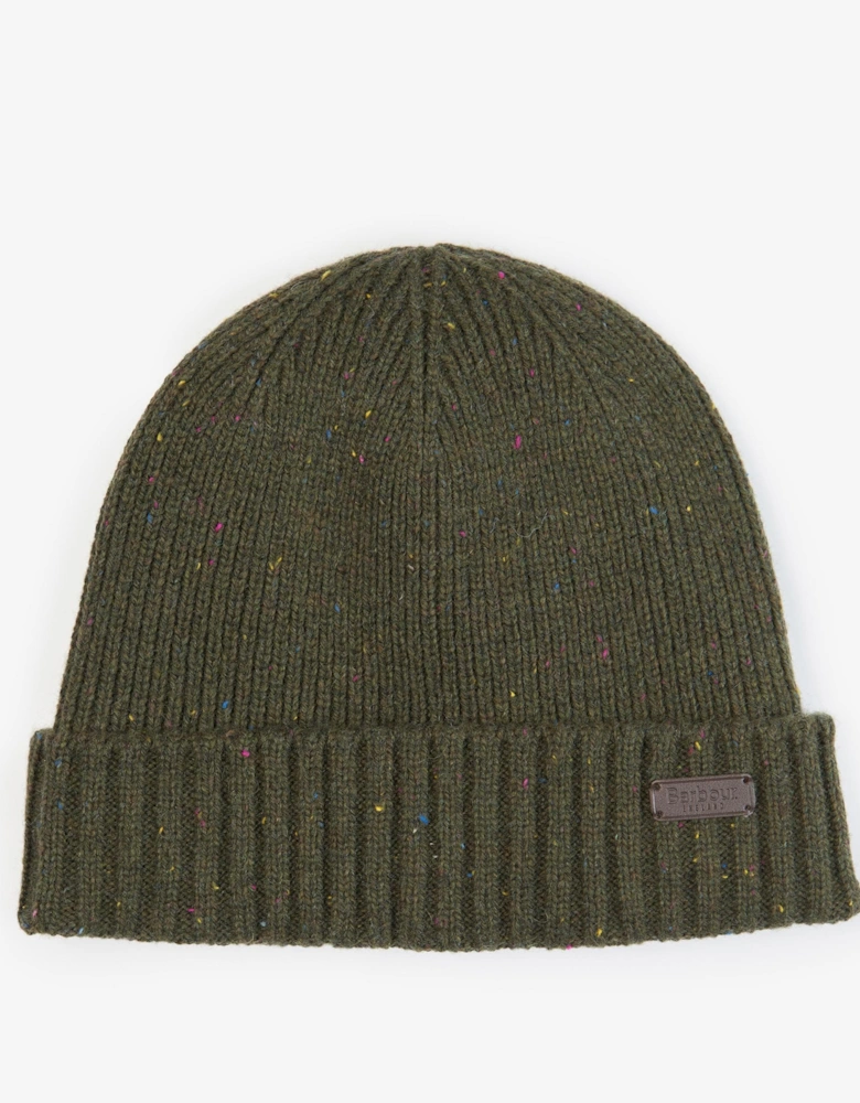 Carlton Fleck Beanie & Scarf Mens Gift Set - Olive