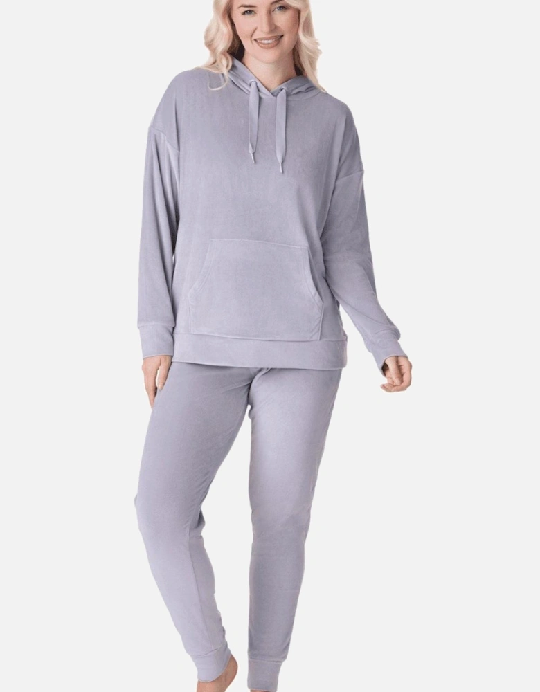 Supersoft Velour Loungewear Pyjama Set