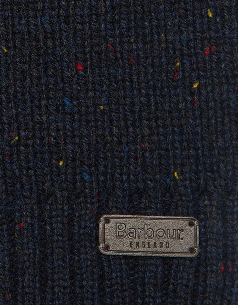 Carlton Fleck Beanie & Scarf Mens Gift Set - Navy