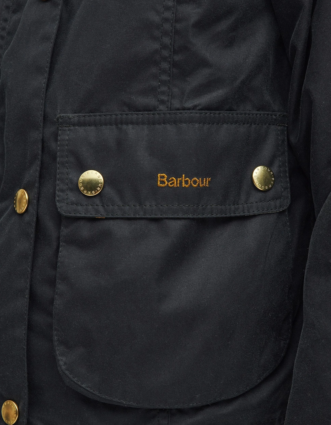 Cropped Beadnell Womens Wax Jacket - Sage/Ancient