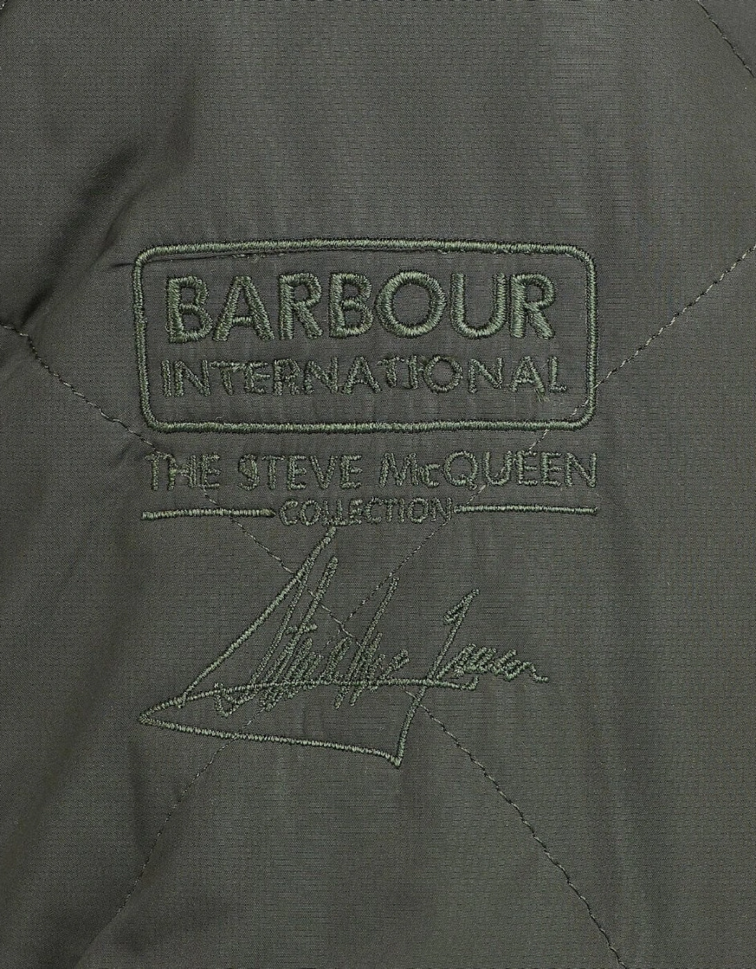 Quilted Merchant Mens Jacket - Sage