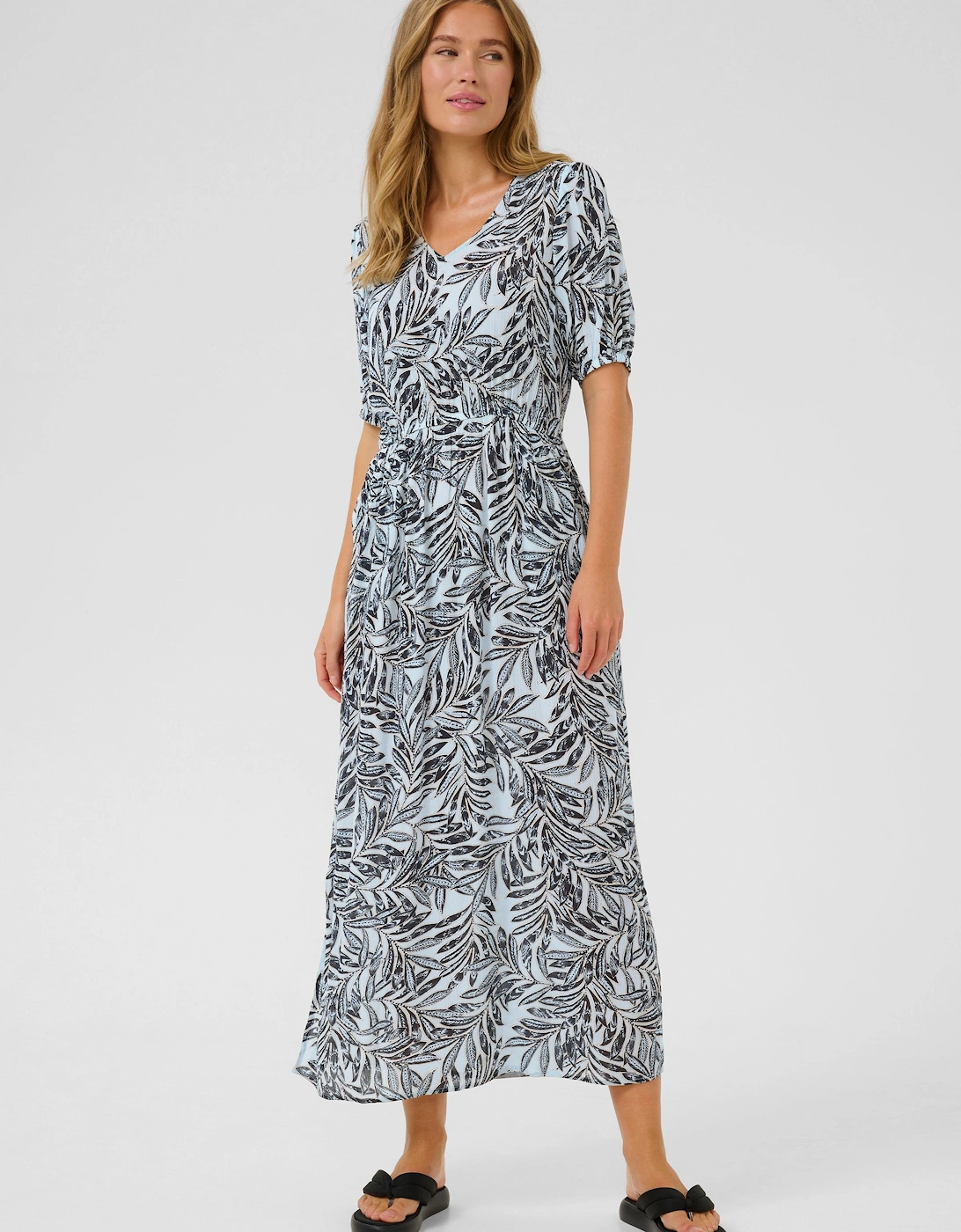 KAisolde Amber V-Neck Maxi Dress, 2 of 1