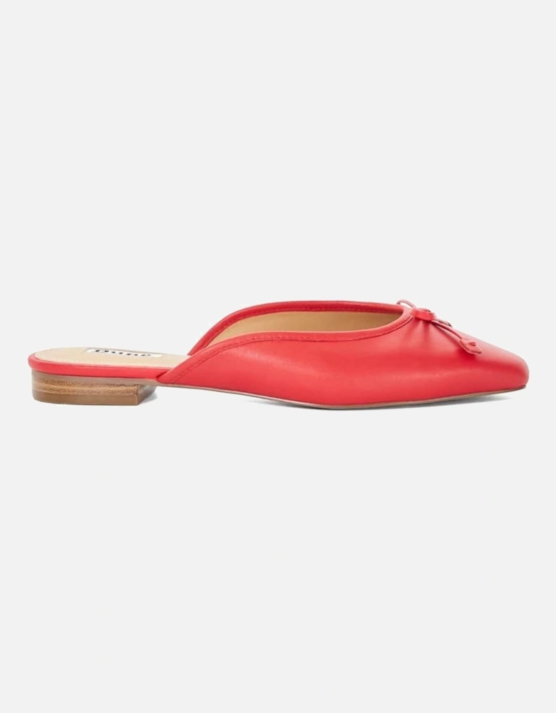 'Haylas' Leather Ballet Pumps
