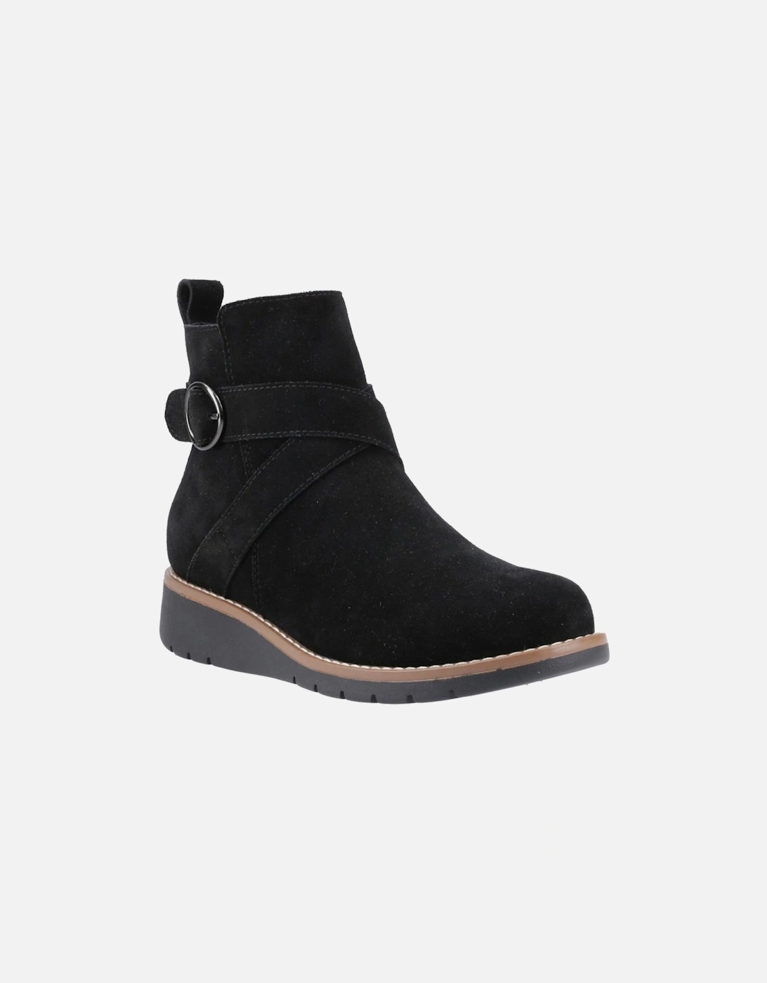Lyra Womens Buckle Boots, 6 of 5
