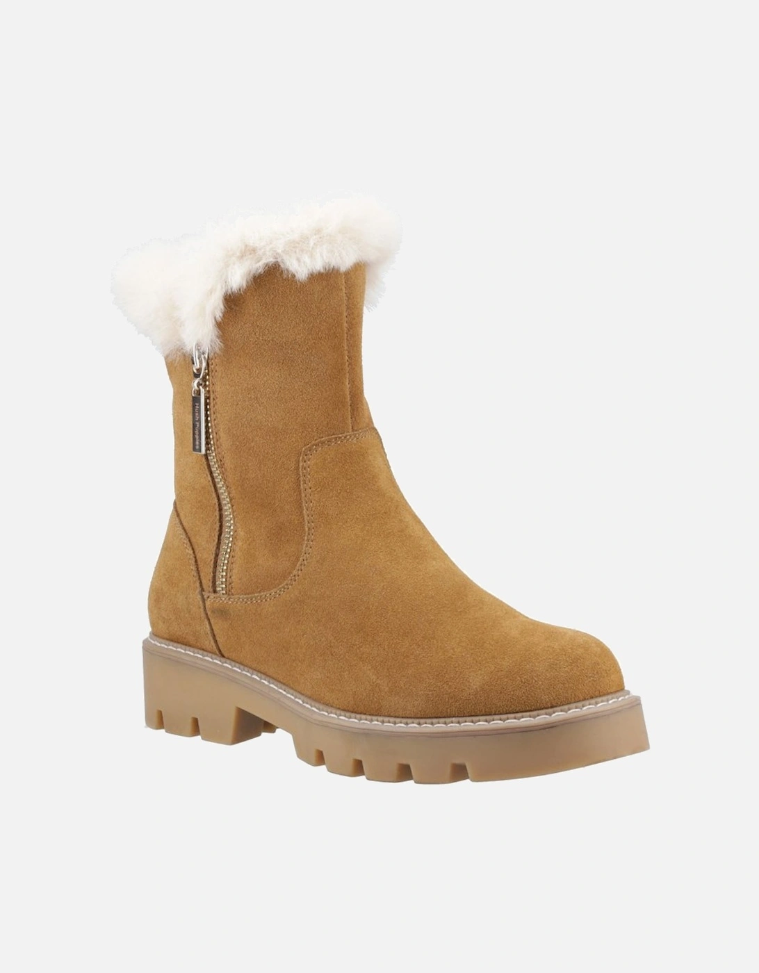 Ambre Womens Zip Boots, 6 of 5