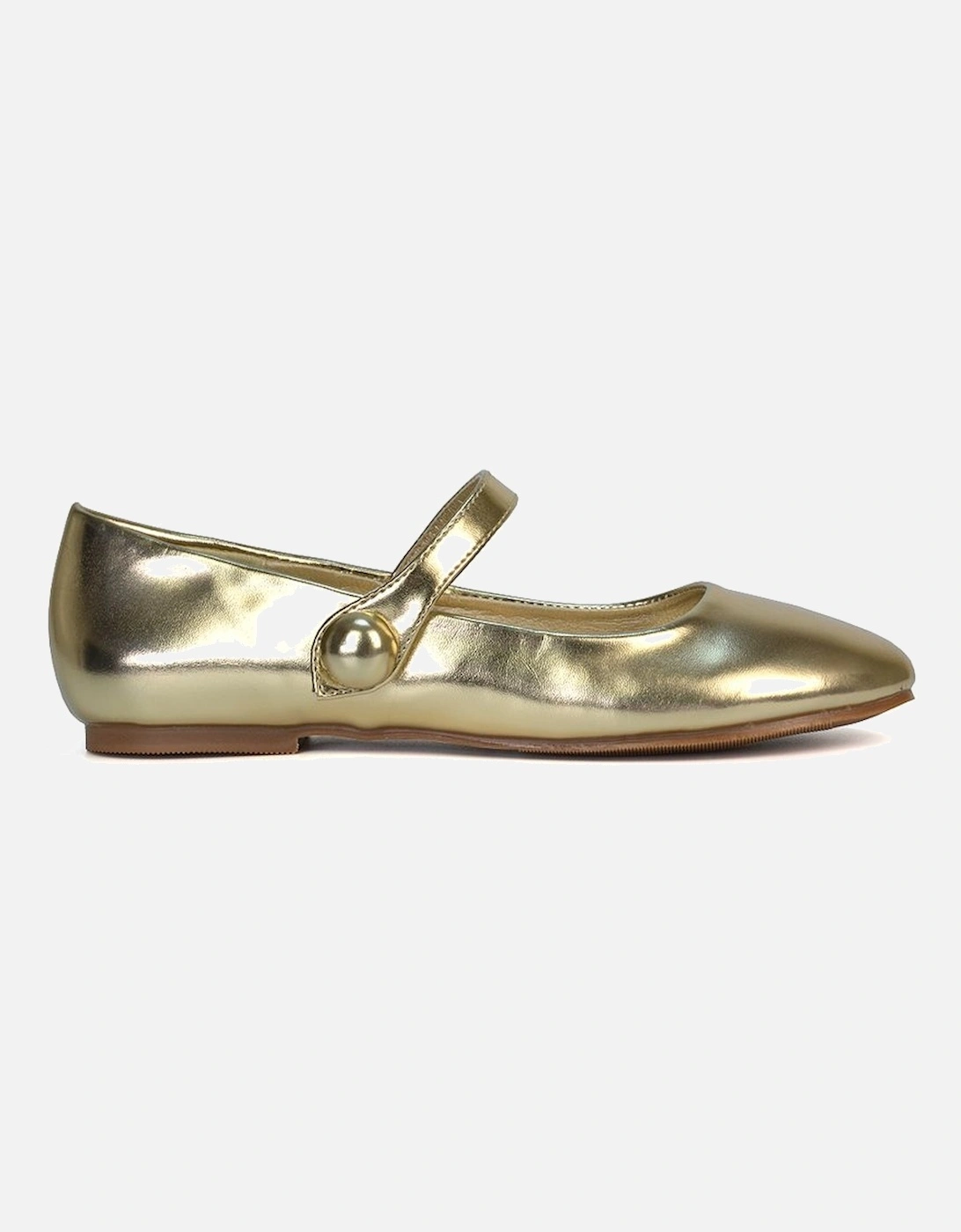'Joanna' Flat Closed Toe Mary Jane Ballet Dolly Shoes Pumps, 2 of 1