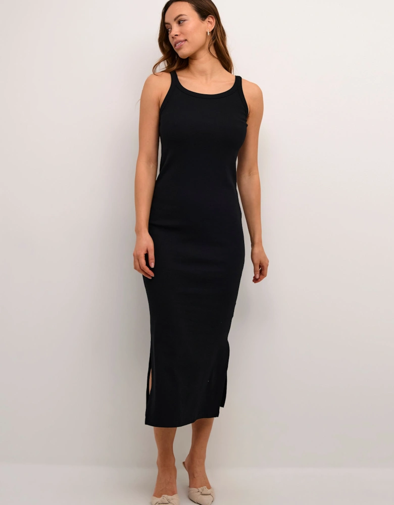 KAcarna Sleeveless Fitted Midi Dress