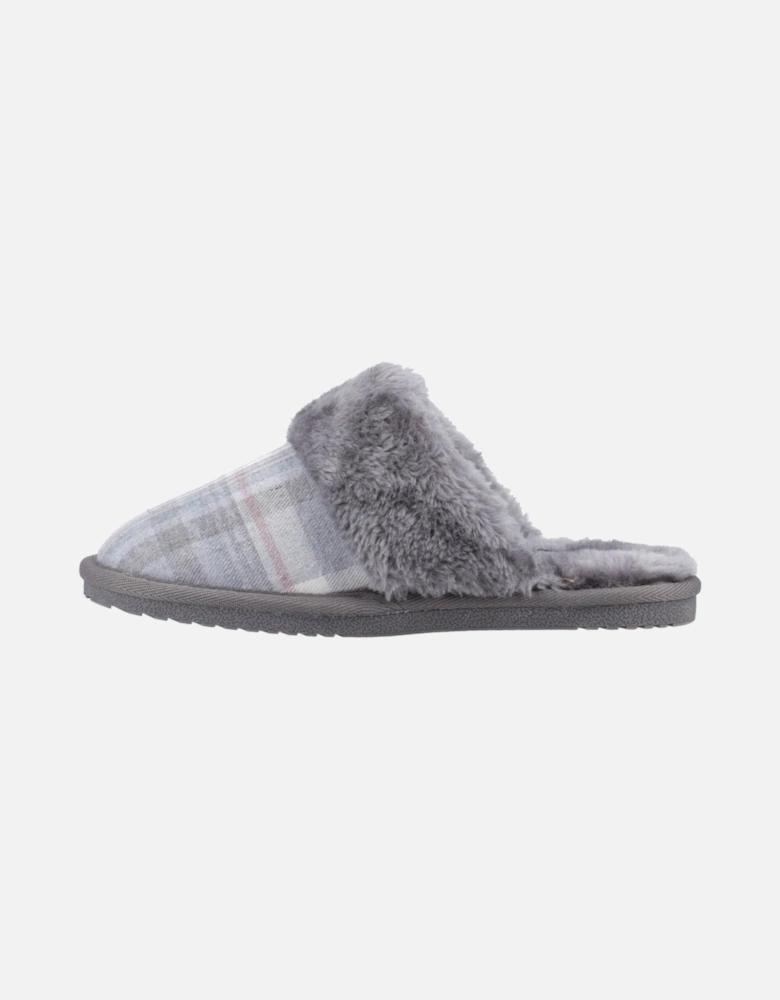 Arianna Womens Plaid Slipper