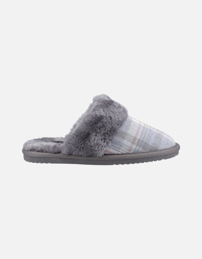 Arianna Womens Plaid Slipper