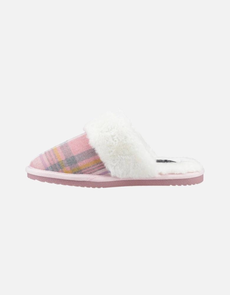 Arianna Womens Plaid Slipper