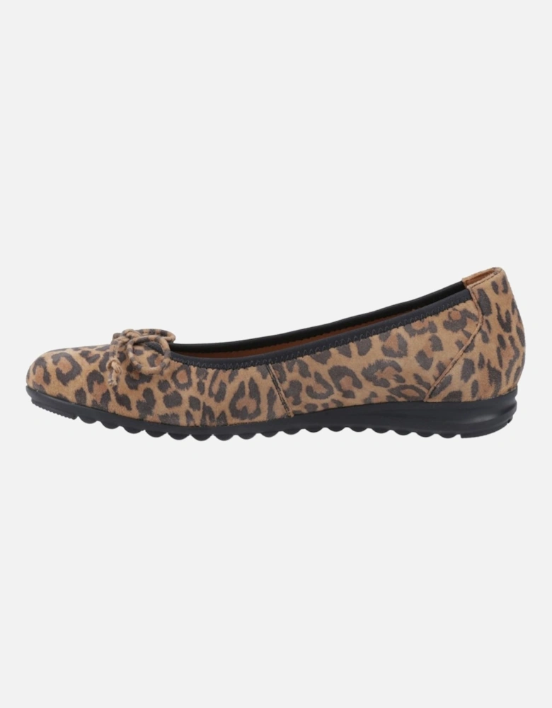 Lucille Bow Womens Ballerina Shoes