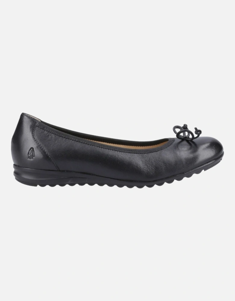 Lucille Bow Womens Ballerina Shoes