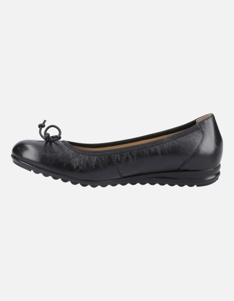 Lucille Bow Womens Ballerina Shoes