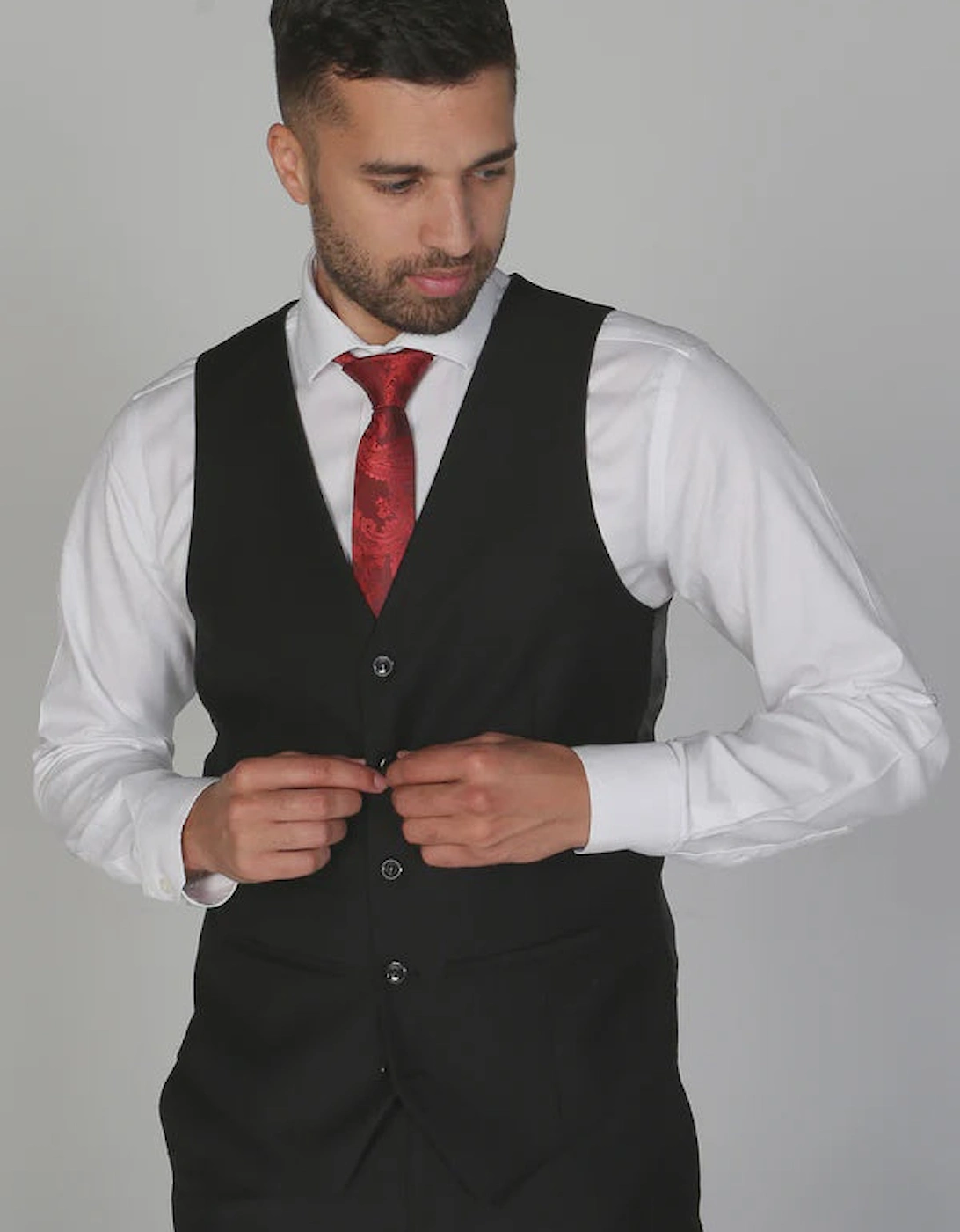Parker Waistcoat - Black, 3 of 2