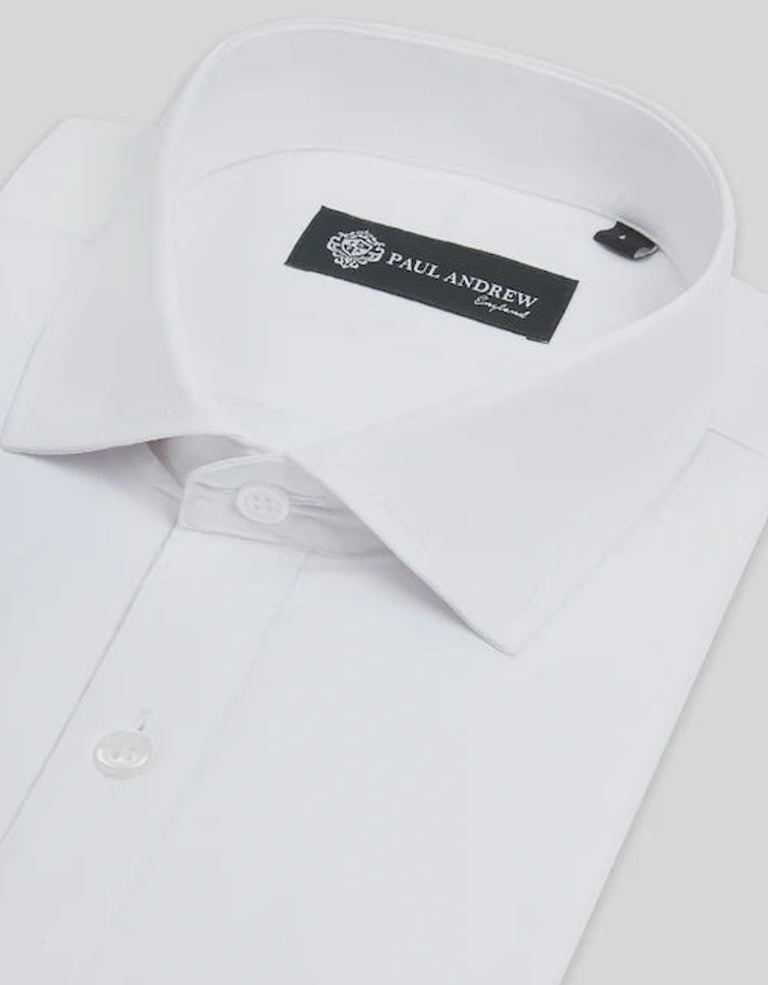 Oliver Cutaway Collar Shirt - White
