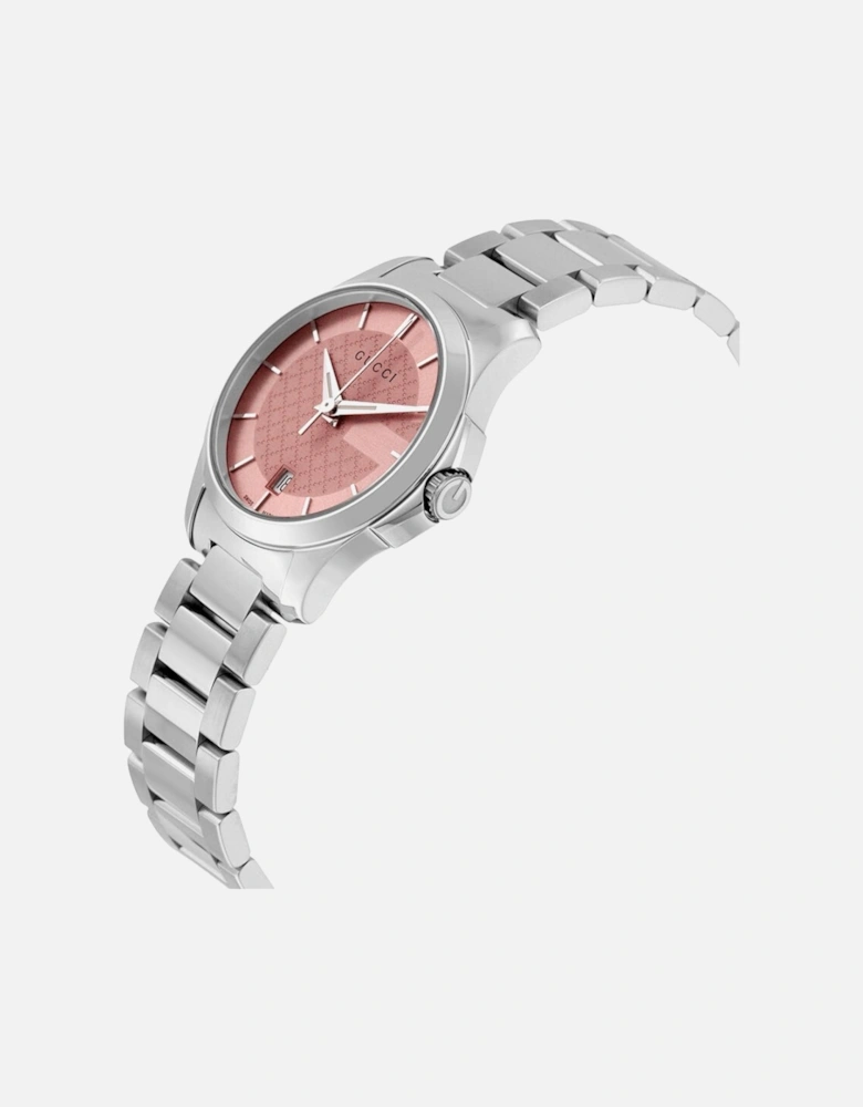YA126524 G-Timeless Pink Dial Ladies Watch