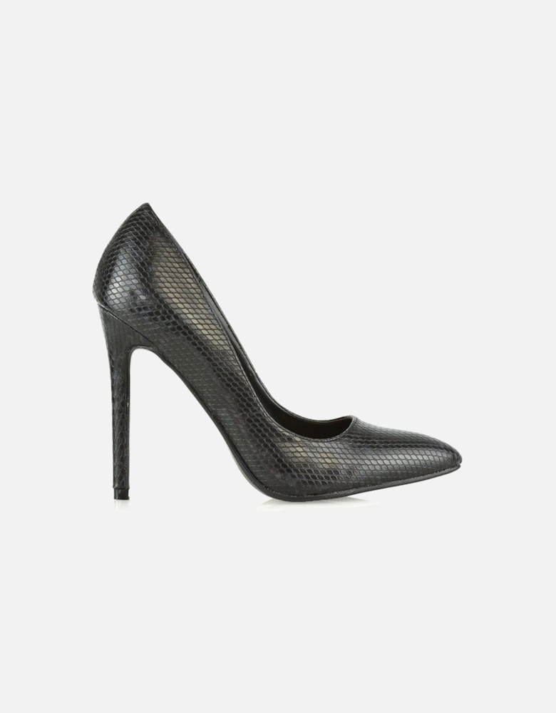 'Lu Lu' Pointed Toe Statement Stiletto High Heel Court Shoes
