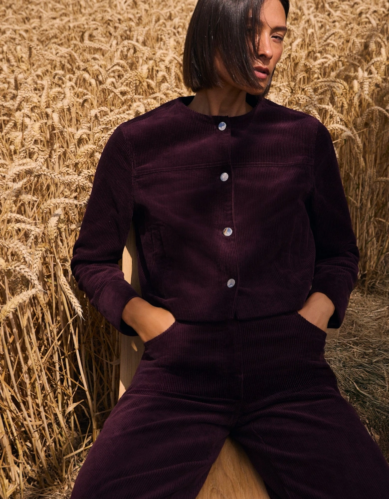 Cord Straight Leg Trouser