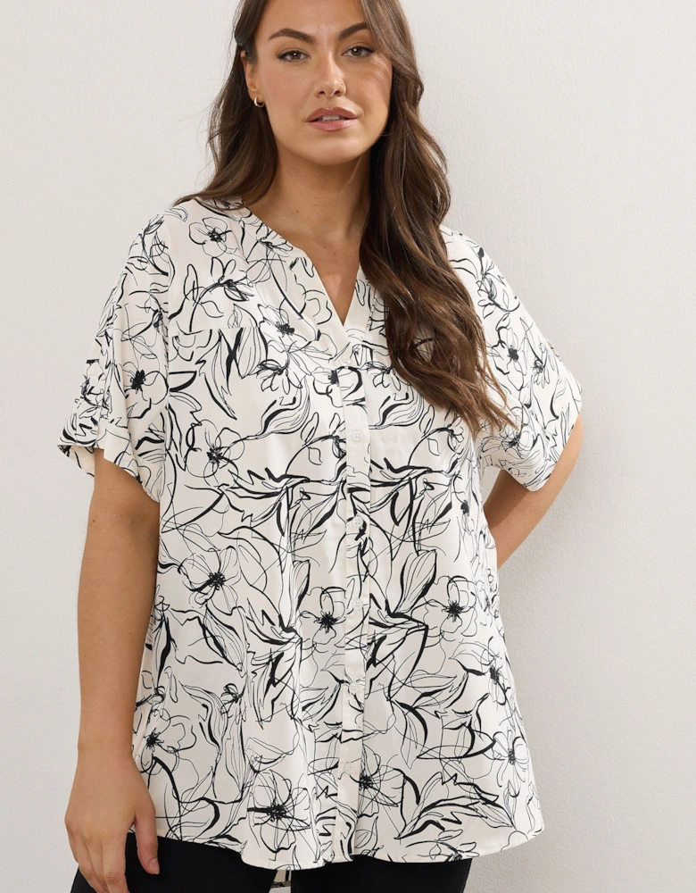 Floral Print Blouse