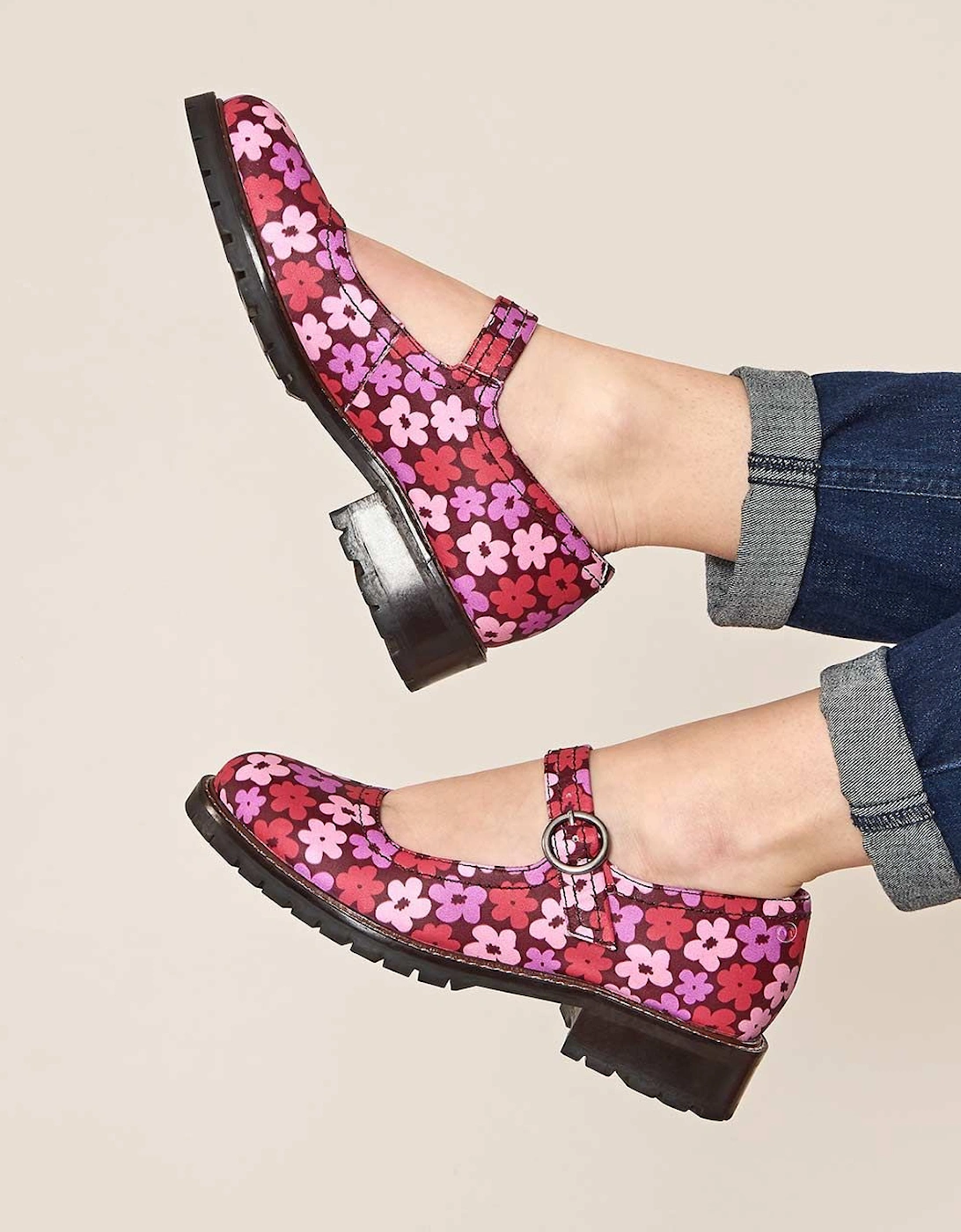 Boyce' Ladies Flat Mary Jane Style Shoes, 2 of 1